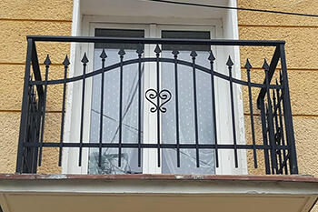 Forged railings
